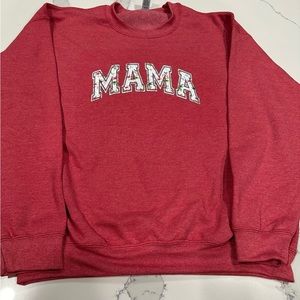 Floral mama sweatshirt